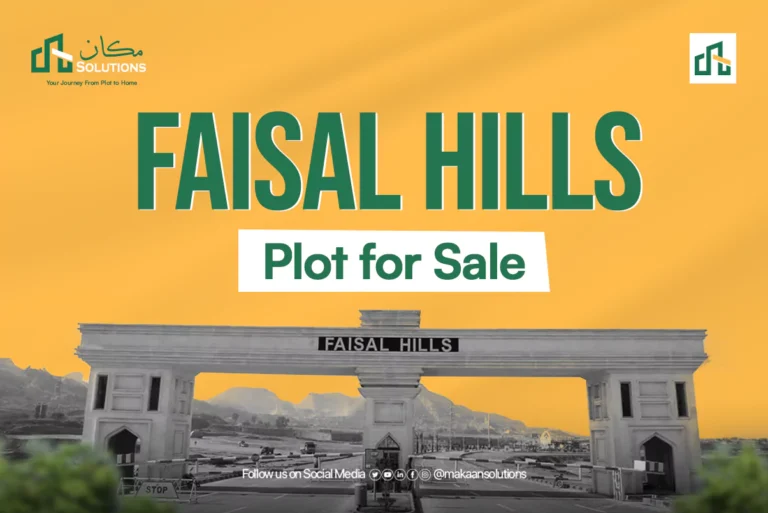 faisal hills plot for sale