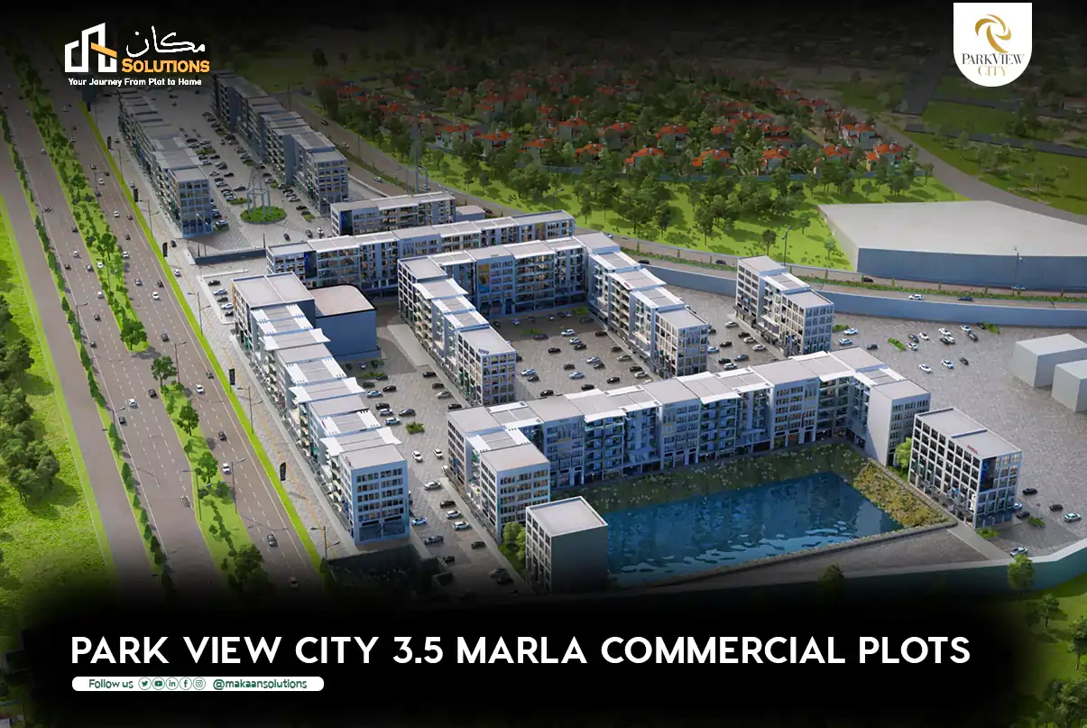 Park View City 3.5 Marla Commercial Plots
