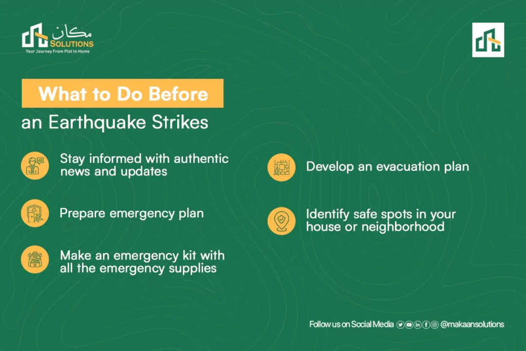 what to do before an earthquake strikes