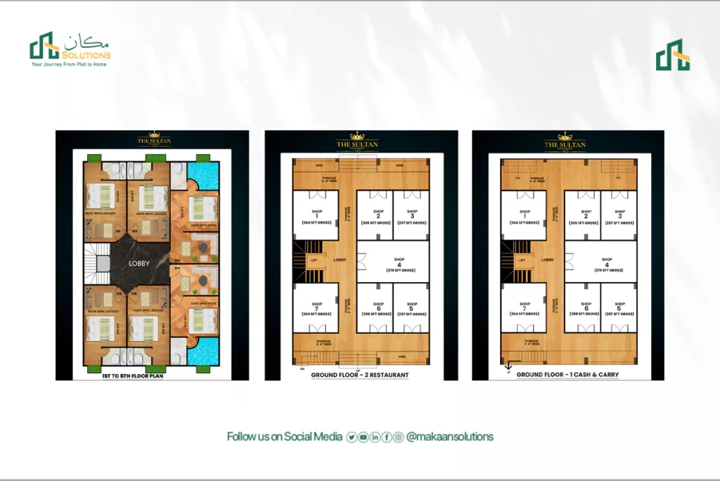 the sultan layout plan