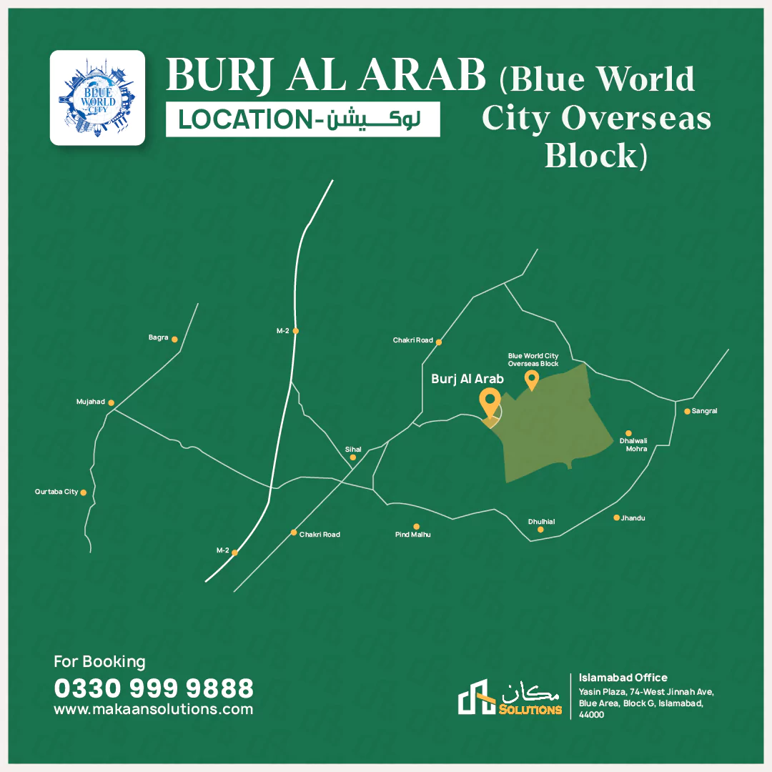 burj al arab blue world city location