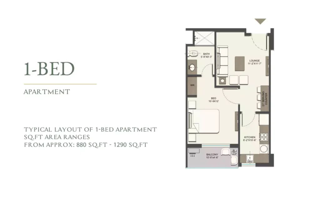 1 Bed Apartment Faisal Heights